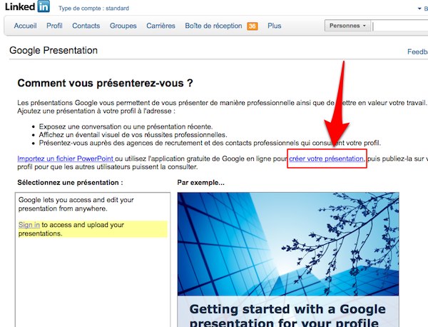 linkedin application 2 Linkedin: comment ajouter une vidéo à son profil