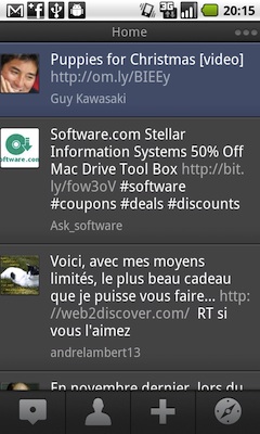 tweetdeck tweetdeck Android: 10 applications gratuites