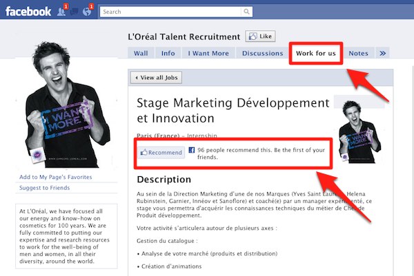 work-for-us work for us LeWeb10: Work For Us crée un espace emploi sur une page Facebook