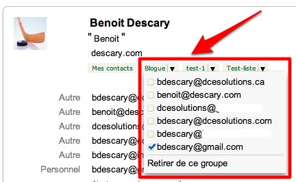 gmail contacts groupes Gmail améliore la gestion des groupes de contacts