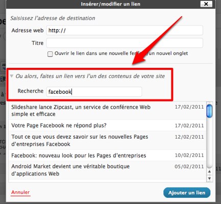 wordpress-31-2 wordpress 31 2 Wordpress 3.1: deux nouveautés intéressantes