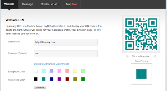 myQR myQR1 7 services et façon d’utiliser un code QR