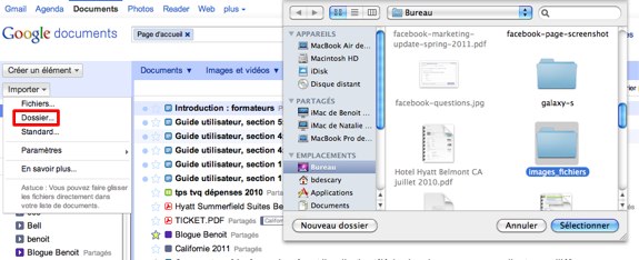google-documents google documents Google Documents simplifie le téléversement des fichiers