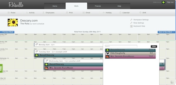 rotaville rotaville1 Rotaville: une application Web pour planifier les horaires de vos employés