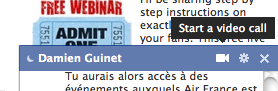 facebook skype 11 Facebook intègre Skype: plus besoin de posséder un compte Skype