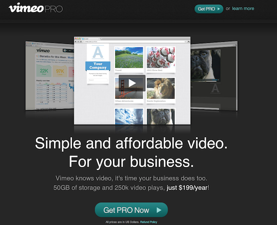 vimeo-entreprise vimeo entreprise Vimeo lance un service d’hébergement vidéo pour la petite entreprise