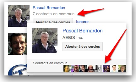 contacts-en commun-google-plus contacts en commun google plus Google+ : verrouillez vos albums photos et obtenez plus d’informations sur ceux qui vous ont ajoutés à un cercle
