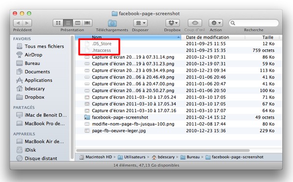 finder 1 Comment afficher les fichiers cachés sous Max OSX Lion [Mac 101]