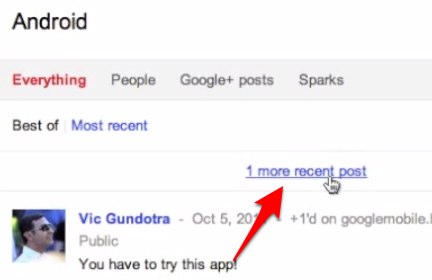google-plus-temps-reel google plus temps reel Google+ intègre la recherche en temps réel et les hashtags
