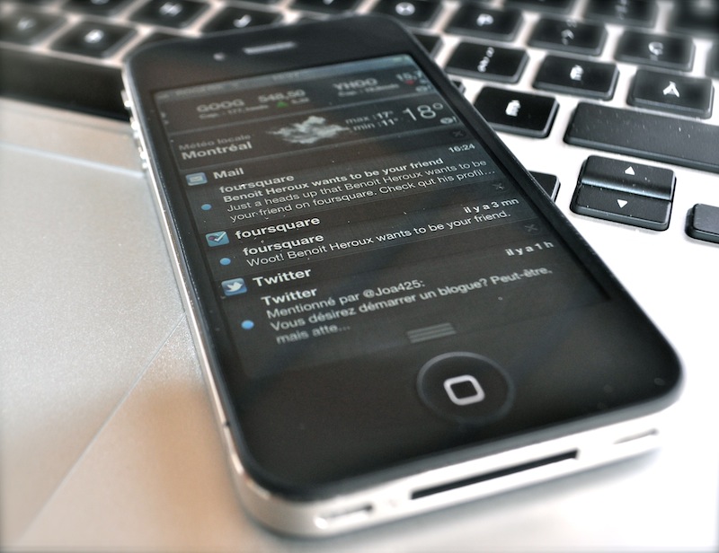 iphone-notifications iphone notifications iPhone iOS 5 : Comment configurer et utiliser le nouveau système de notification