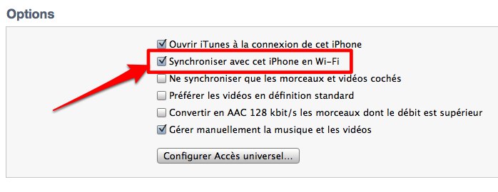 itunes-wi-fi-2 itunes wi fi 2 iPhone iPad iOS 5: comment faire une synchronisation Wi Fi