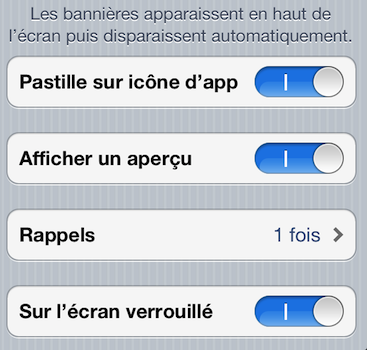 notifications-iphone-4 notifications iphone 4 iPhone iOS 5 : Comment configurer et utiliser le nouveau système de notification