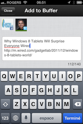 iphone-buffer-2 iphone buffer 2 Buffer: planifiez la publication de vos tweets et messages Facebook depuis votre iPhone