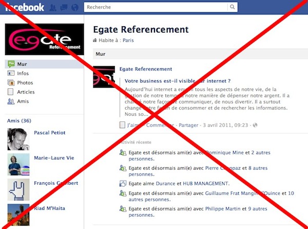 facebook pages vs profli Créez une Page commerciale plutôt qu’un Profil pour votre entreprise [Facebook 101]