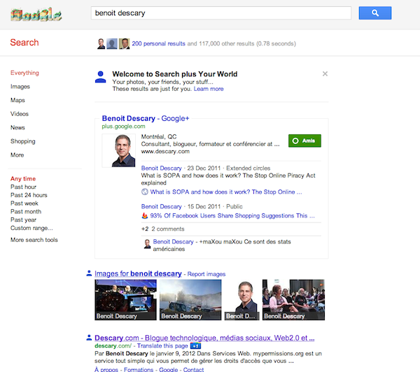 google-search-plus-your-world google search plus your world Google se métamorphose et devient un moteur de recherche social