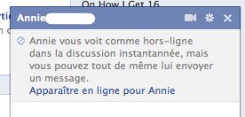 facebook discussion instantanee 3 Facebook: Masquez la barre de discussion instantanée [tchat]