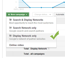 1 creer campagne Am&eacute;liorer votre ROI avec le remarketing dans Google AdWords