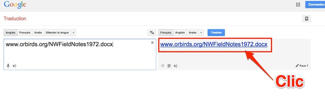 traduire un document