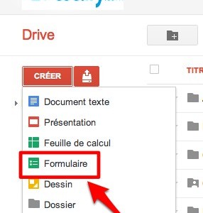 Google-drive-formulaires