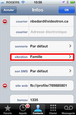 iphone vibration personnalisee iPhone iOS 6: comment personnaliser le vibreur 