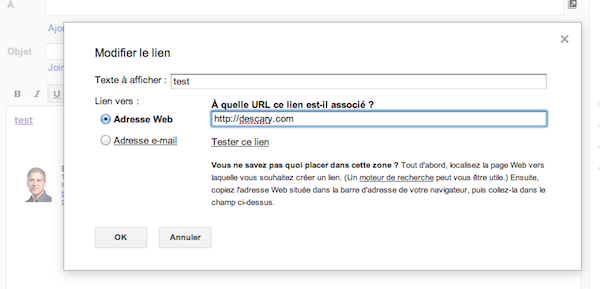 Gmail Un Raccourci Pour Ajouter Un Lien Url Dans Un Mail Astuce