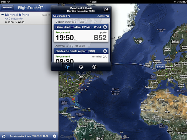 flight tracker ipad voyages iPad : 14 applications pour les voyageurs d’affaires