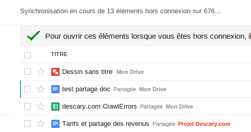 google-drive-hors-connexion-synchronisation