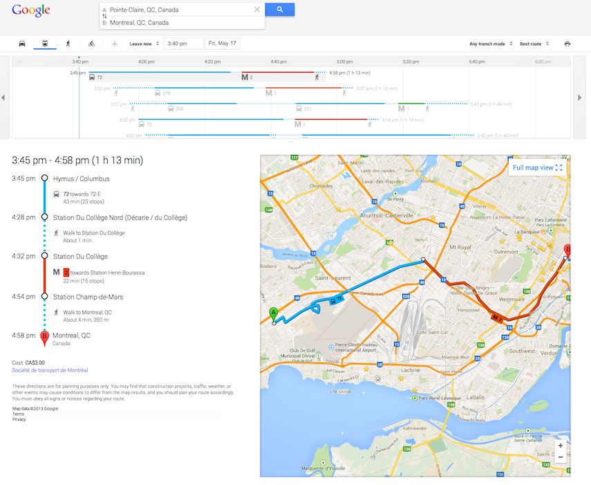 google-maps-transport-en-commun