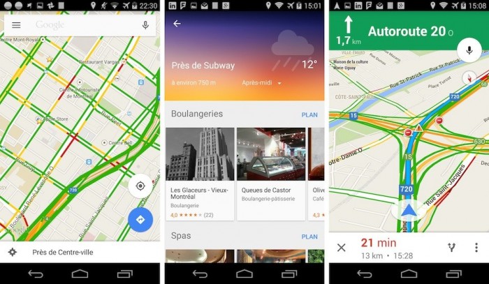 google maps android ios iphone uber navigation 1