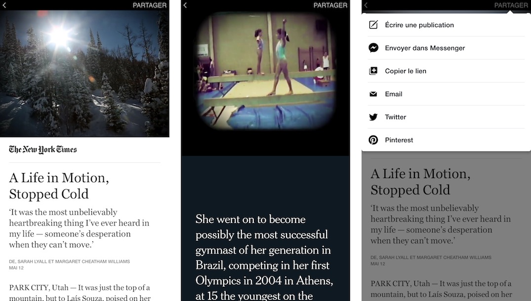 Que Faire Quand Snapchat Ne S'ouvre Plus Facebook dévoile Instant Articles