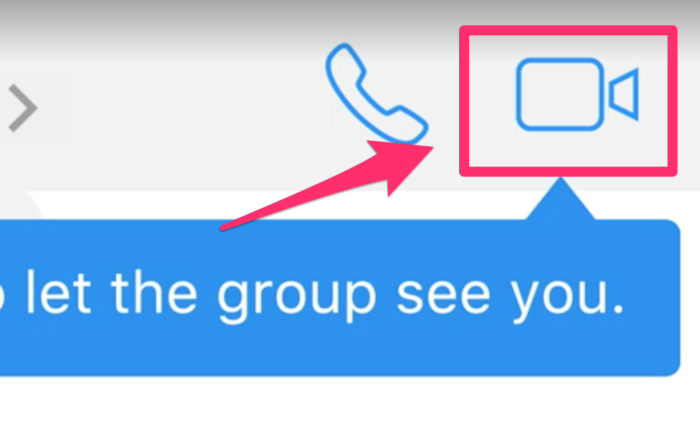facebook messenger conversation video de groupe
