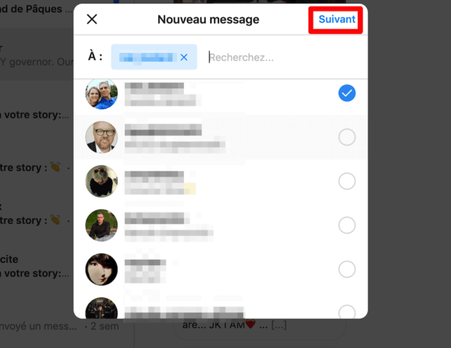 Comment envoyer un message direct depuis la version Web d’Instagram